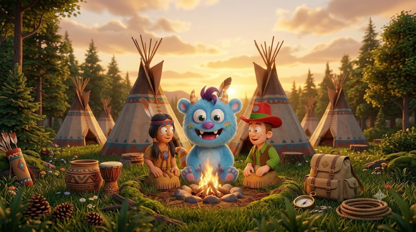 Afbeelding YES-EVENTS thema mini tipi & totems